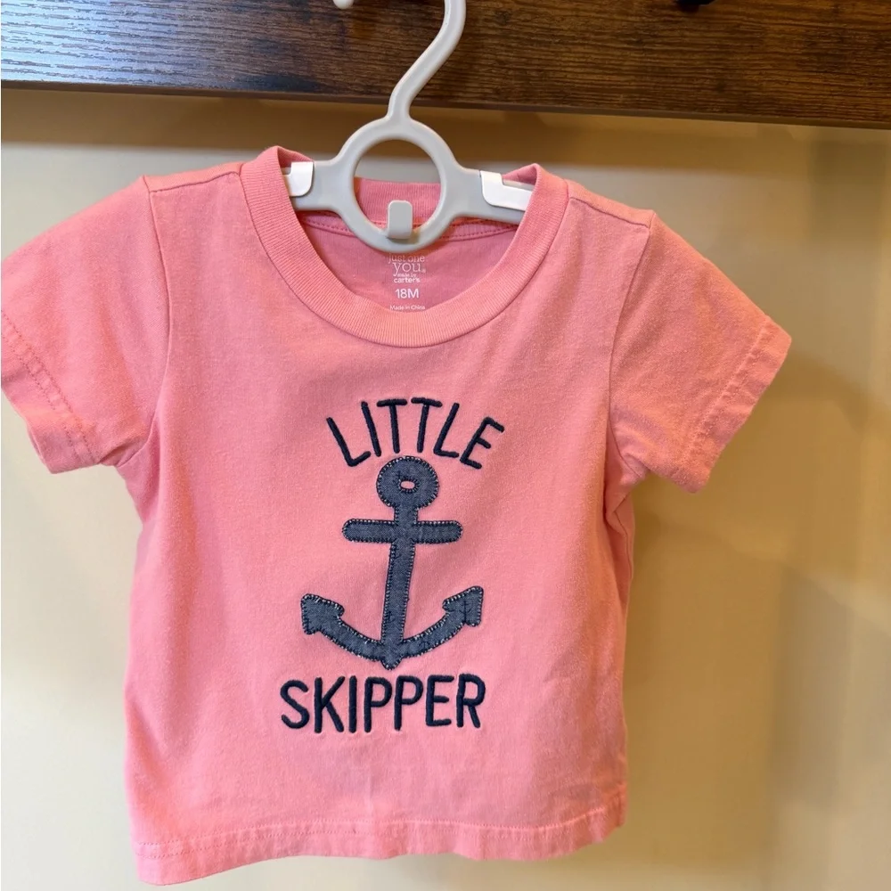 ⚓️ Little Skipper ⚓️ Baby Gap Carter's Toddler Boys Shirt and Shorts Set